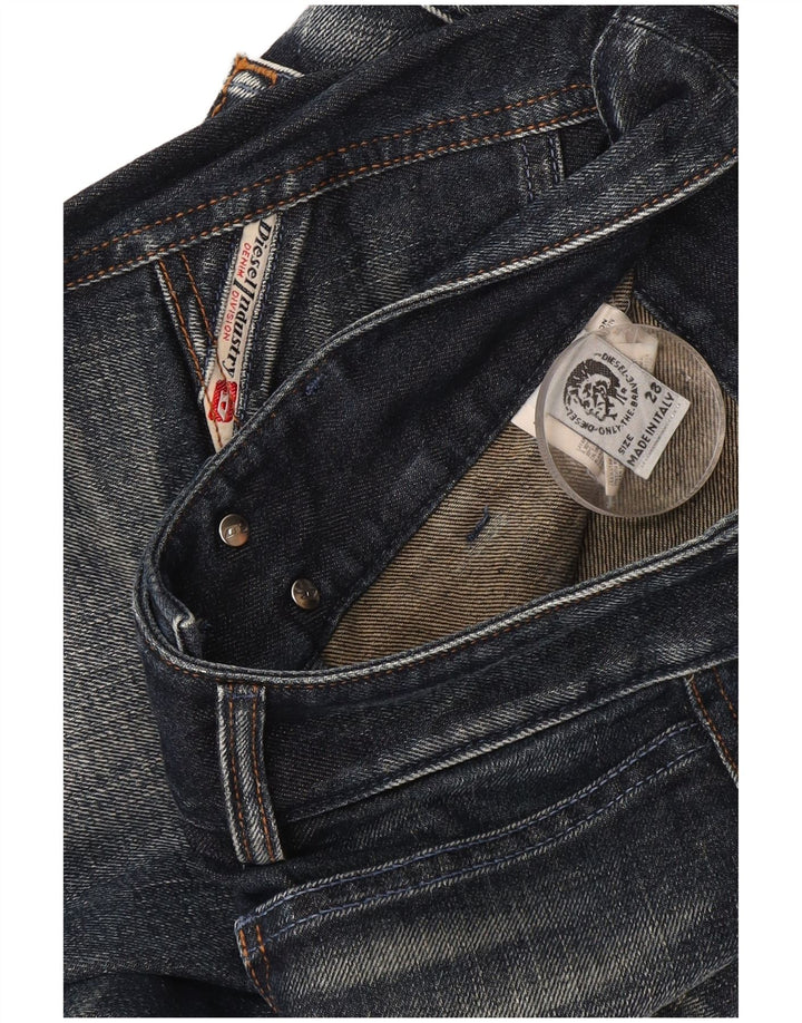 Damskie jeansy Bootcut Diesel W28 L32 Granatowe, bawełniane