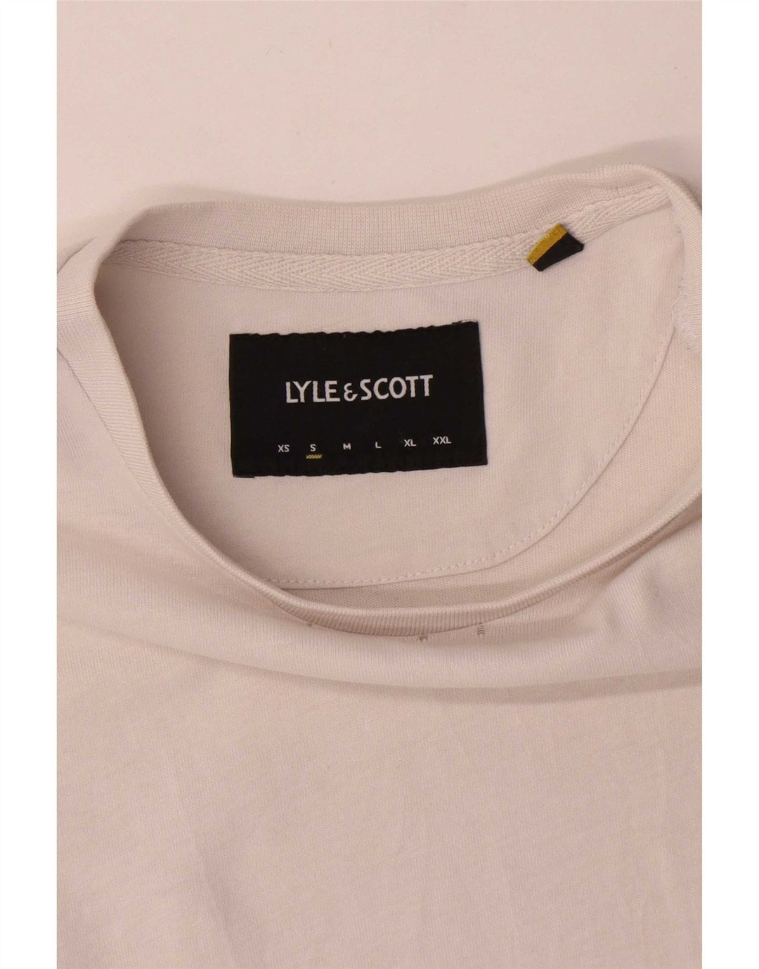 T-shirt męski Lyle & Scott, mały, biały, bawełniany