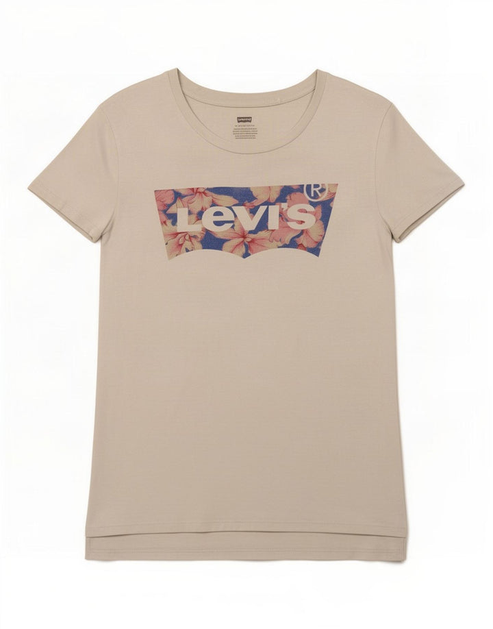 Damska koszulka z grafiką Levi's Top UK 12 Medium White
