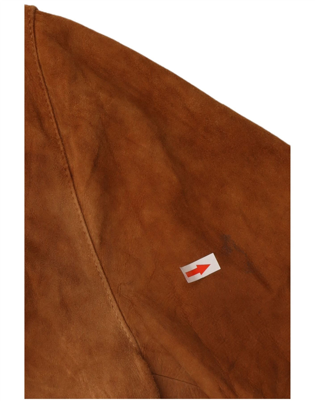 Męska zamszowa kurtka bomberka VINTAGE UK 36 Small Beige