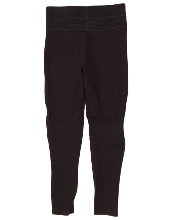 Damskie legginsy z wysokim stanem Zara, średni czarny poliamid