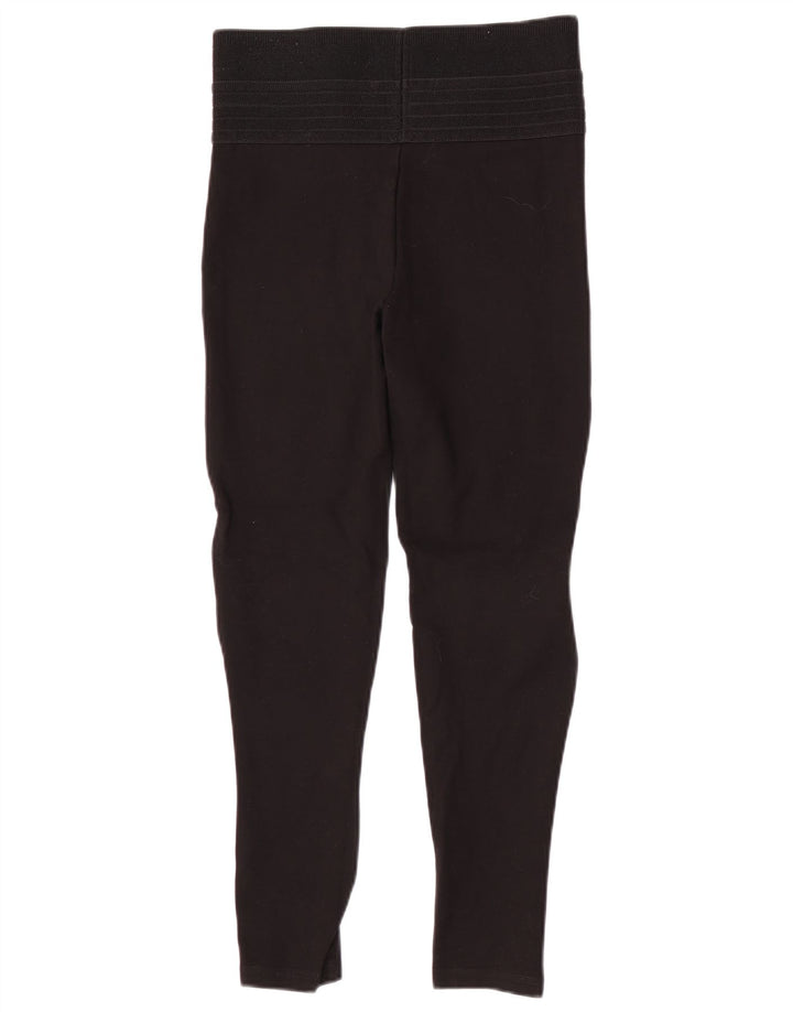 Damskie legginsy z wysokim stanem Zara, średni czarny poliamid