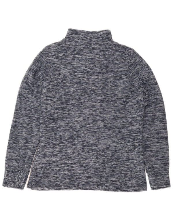 Sweter damski Weird Fish z zamkiem błyskawicznym, UK 10, mały, granatowy, nakrapiany