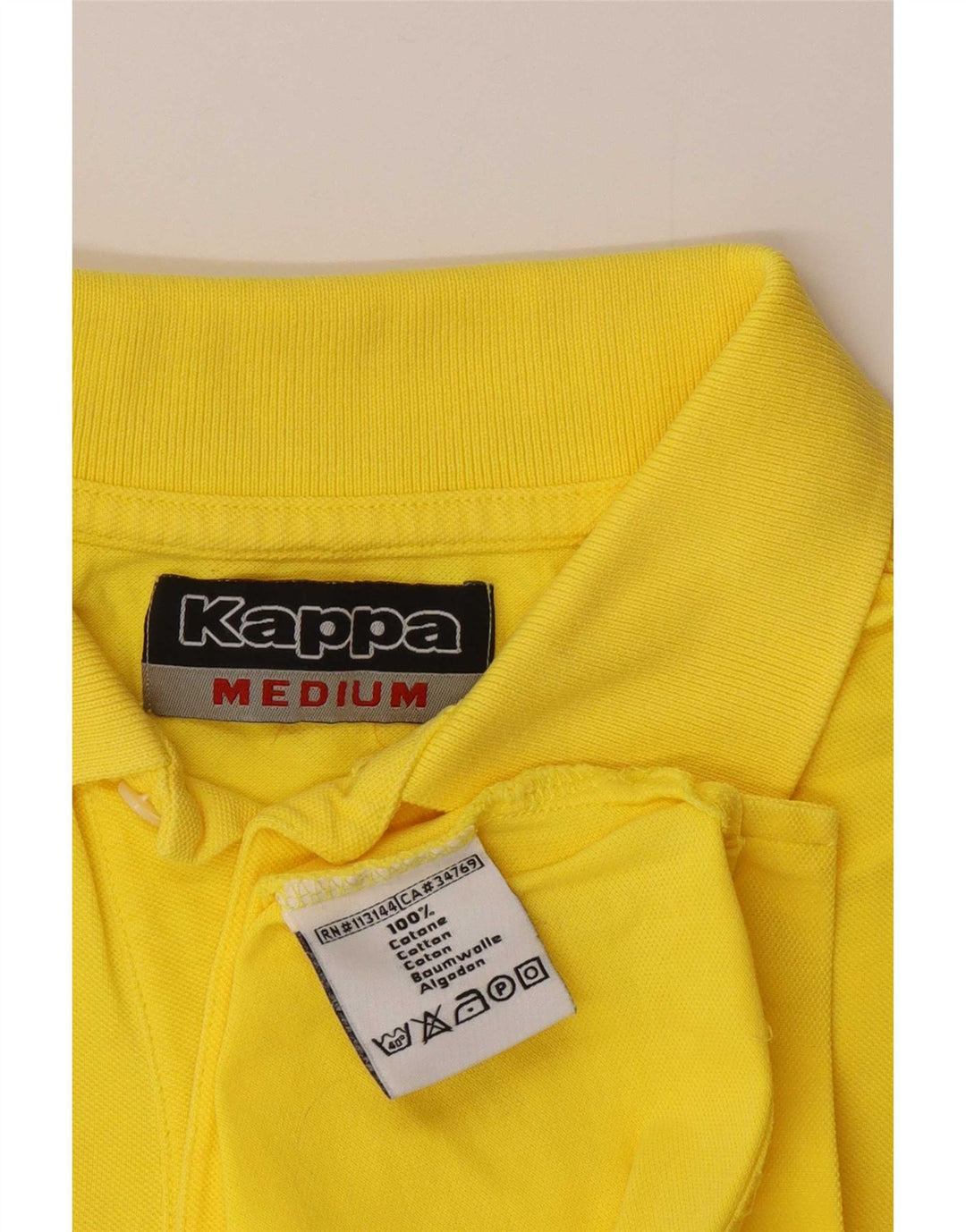 Męska koszulka polo Adidas, średnia żółta bawełna