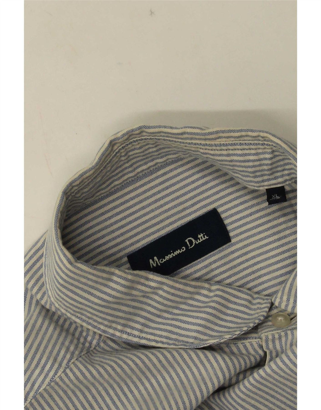 Koszula męska Massimo Dutti XL w niebieskie prążki