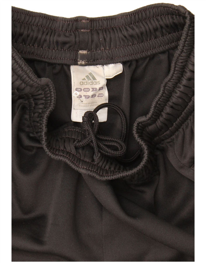 Męskie spodenki sportowe Adidas Climalite, duże, czarne, poliestrowe