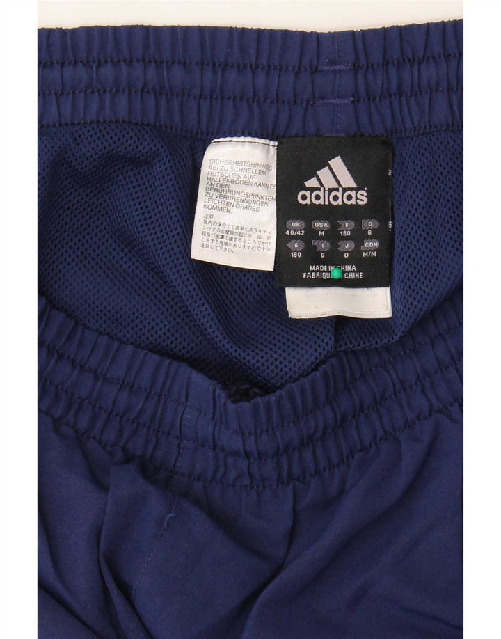 Męskie spodnie dresowe Adidas Joggers UK 40/42 Średni granatowy poliester