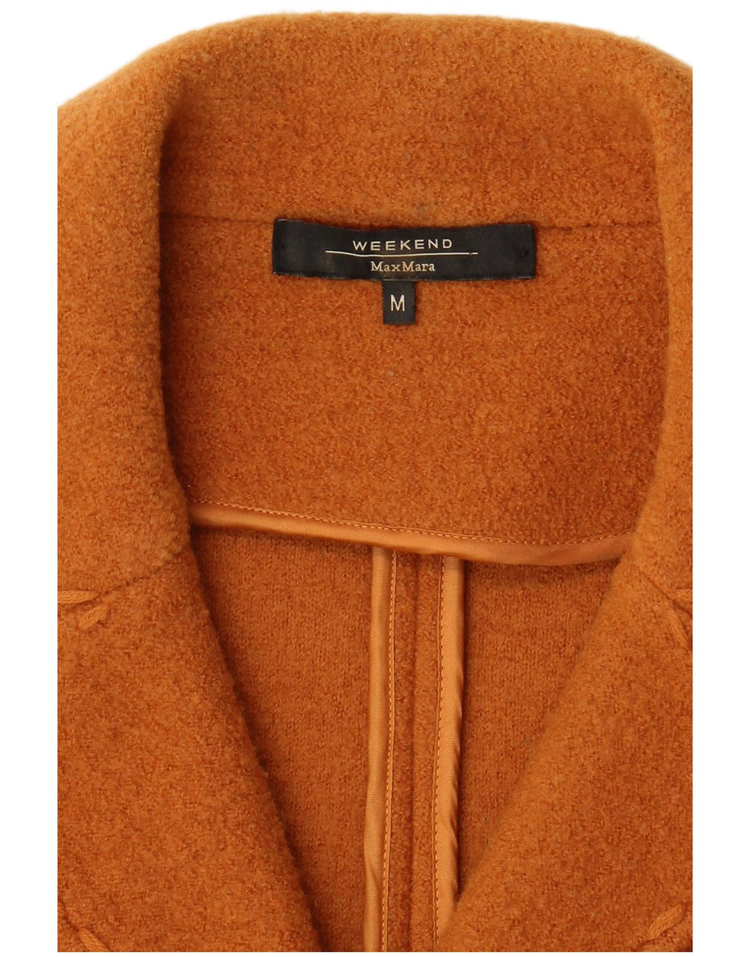 Damska marynarka Max Mara Weekend zapinana na 2 guziki UK 12 Średnia Pomarańczowa