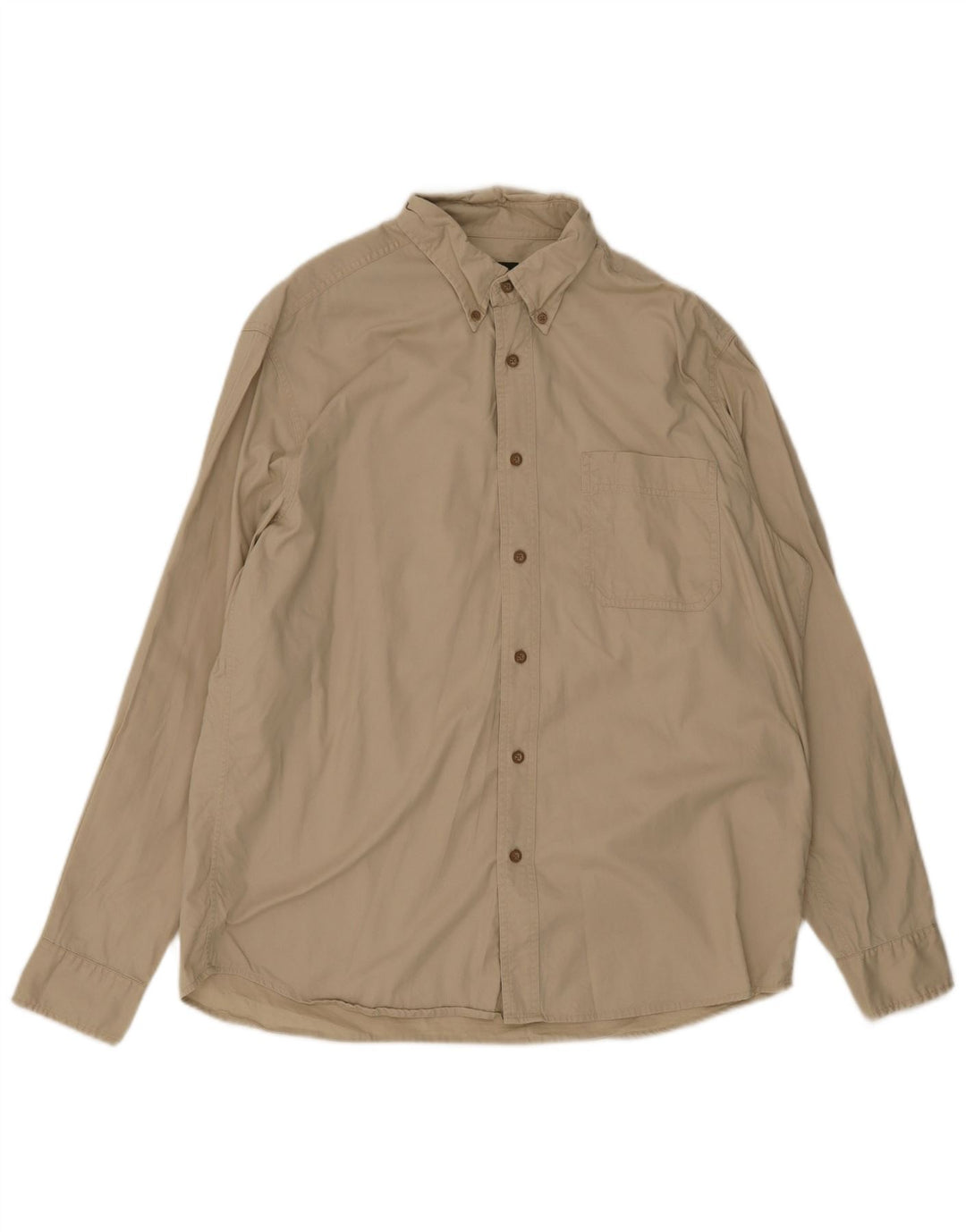 Koszula męska Eddie Bauer, duża, beżowa, bawełniana