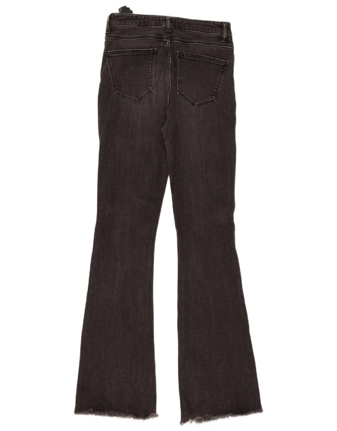 Damskie jeansy rozkloszowane Zara EU 38 Small W28 L34 Szara bawełna