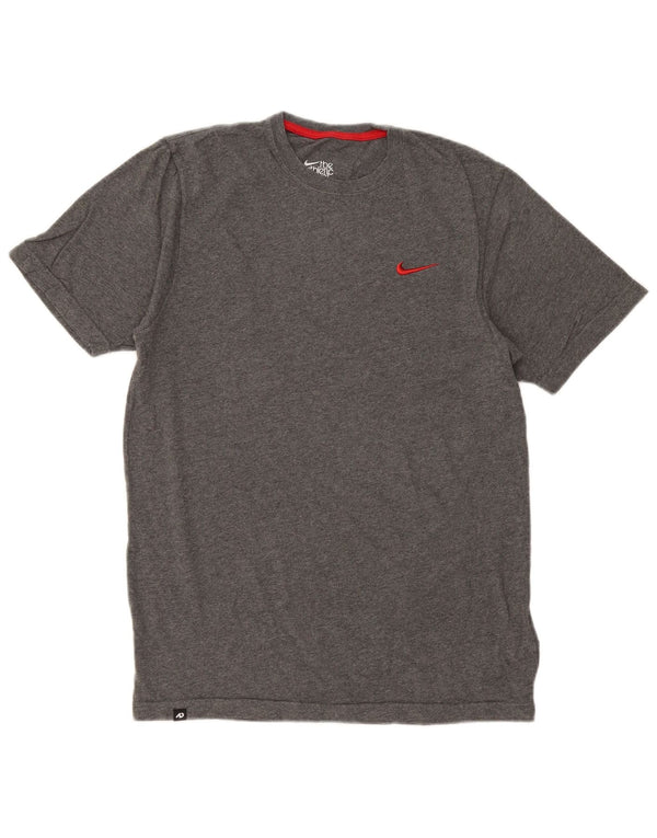 T-shirt męski Nike The Athletic Dept. Standard Fit, średnioszary, bawełniany