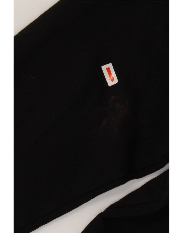 Damska bluza FILA z grafiką, UK 16, duża, czarna bawełna