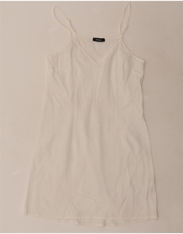 Damska sukienka na ramiączkach Max & Co. UK 10, mała, biała, bawełniana