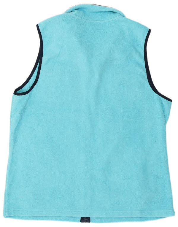 Damska kamizelka polarowa Chaps UK 18 XL, niebieska, poliester