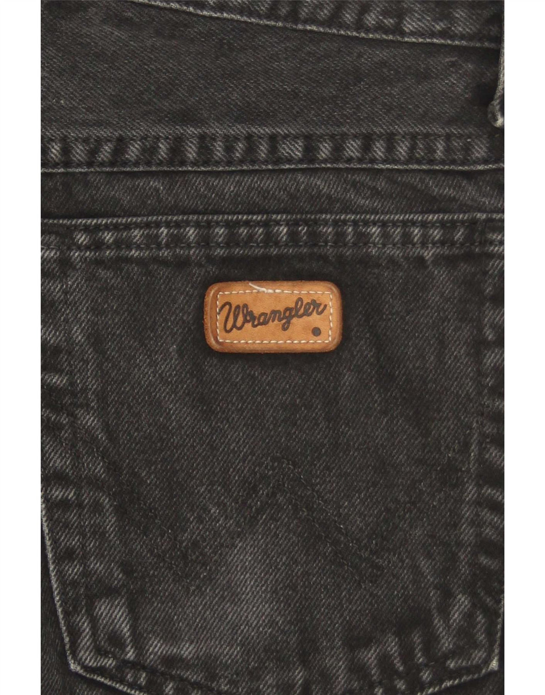 Męskie proste dżinsy Wrangler W30 L33 czarne