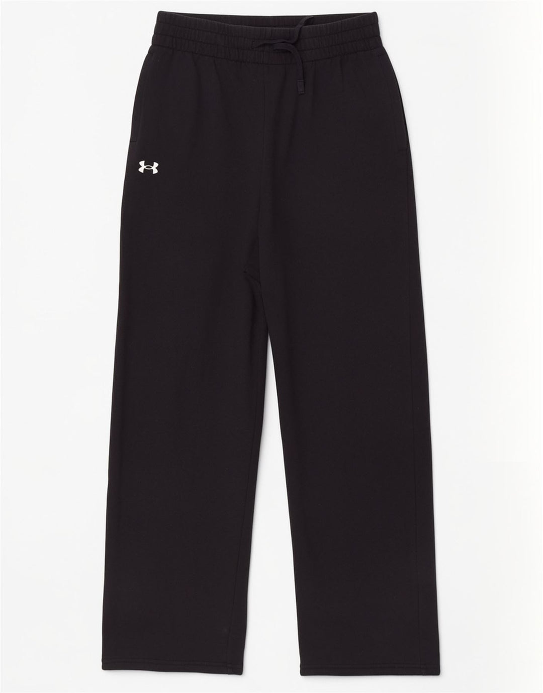 Męskie spodnie dresowe Under Armour, średniej wielkości, czarne, bawełniane