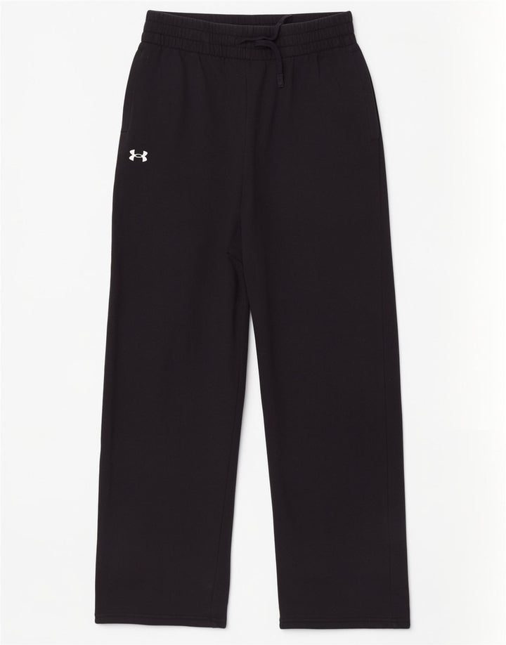 Męskie spodnie dresowe Under Armour, średniej wielkości, czarne, bawełniane