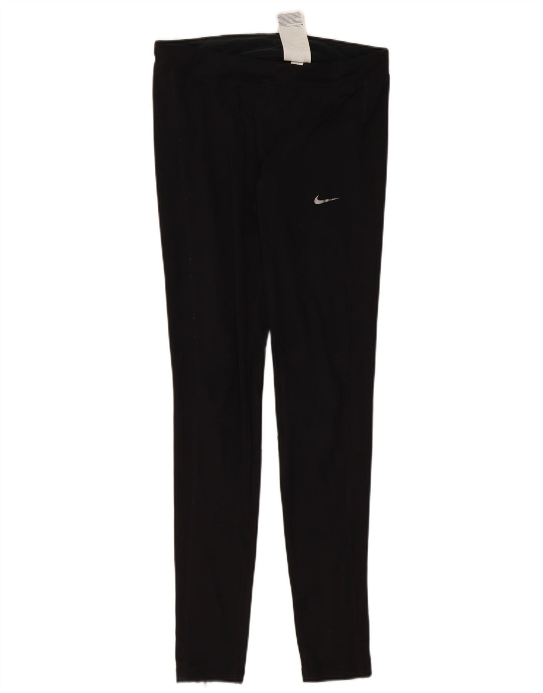 Damskie legginsy NIKE Dri Fit UK 12, średni czarny poliester