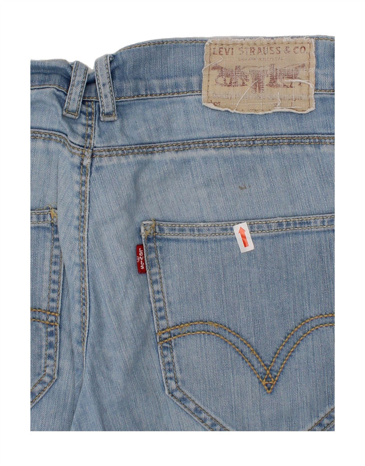 LEVI'S Boys Denim Bermuda Shorts 11-12 Years W28  Blue Cotton Vintage Levi's and Second-Hand Levi's from Messina Hembry 