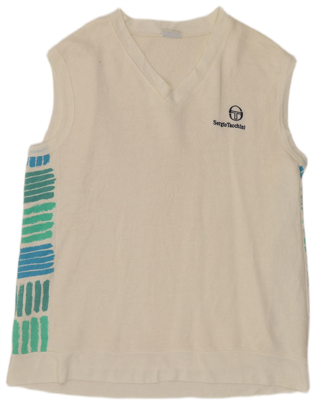 SERGIO TACCHINI Męski sweter bluzowy 2XL w kolorze złamanej bieli