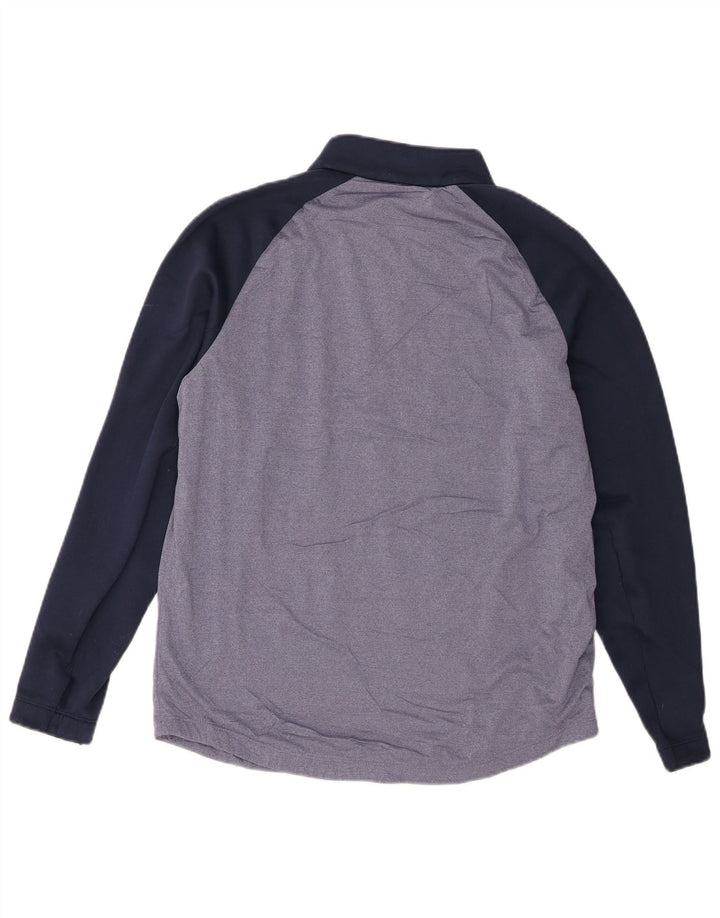 Męski dres Nike Golf z zamkiem błyskawicznym, średni granatowy kolor blokowy