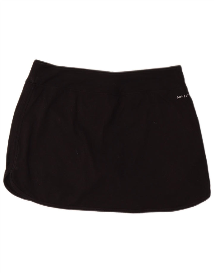 Damska spódnica tenisowa Nike Dri Fit UK 14, średni czarny poliester