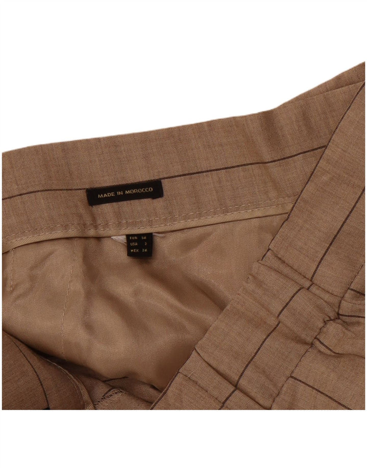 Spodnie Chino MASSIMO DUTTI Damskie EU 34 2XS W24 L26 Beżowe Paski