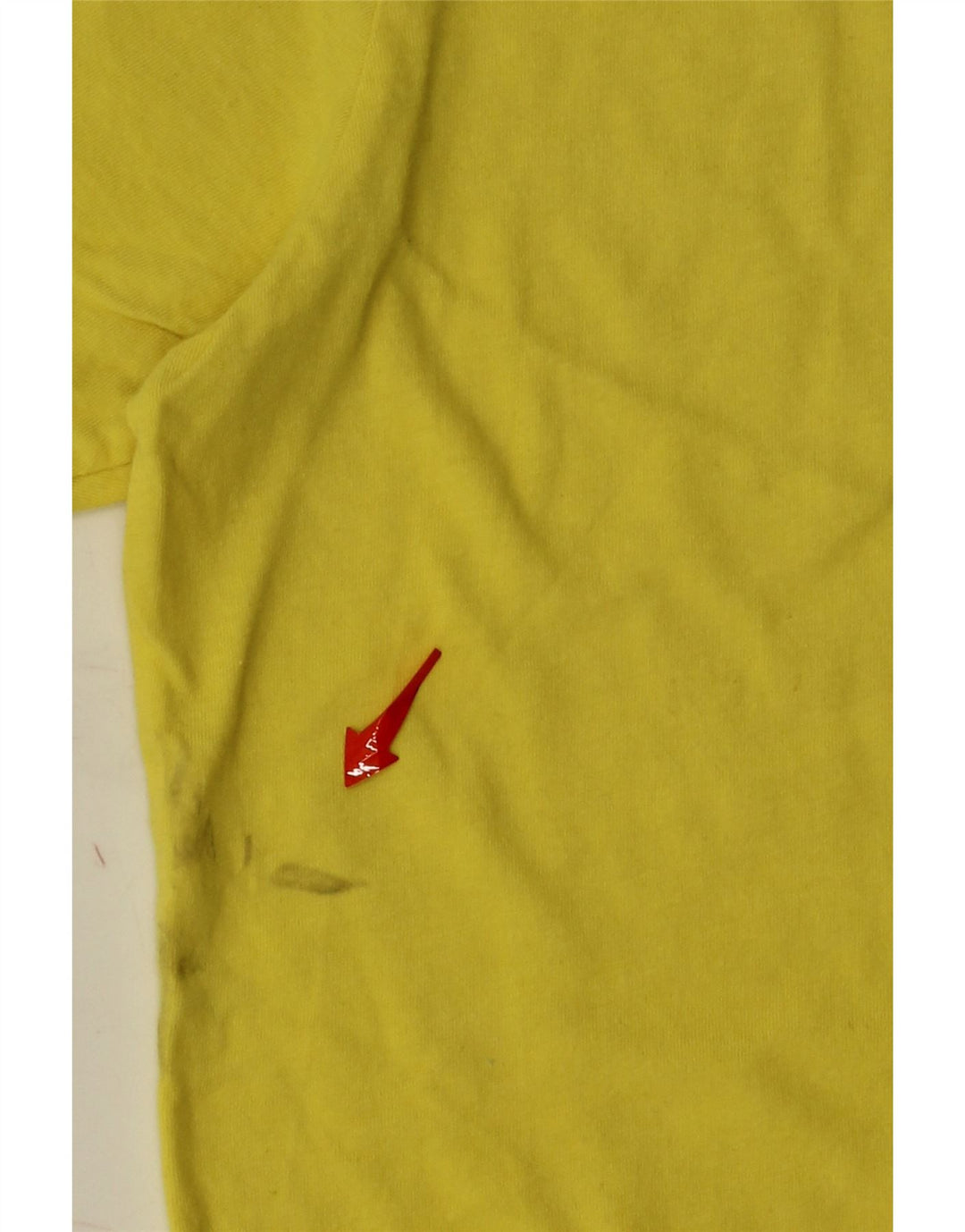 PENGUIN Mens Graphic T-Shirt Top Medium Yellow Cotton