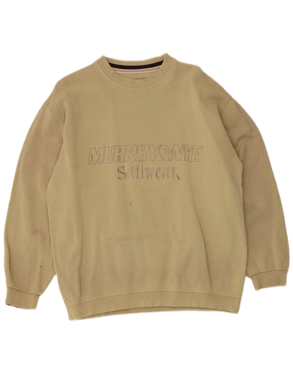 Męska bluza z grafiką Murphy & Nye, średnia, bawełniana khaki