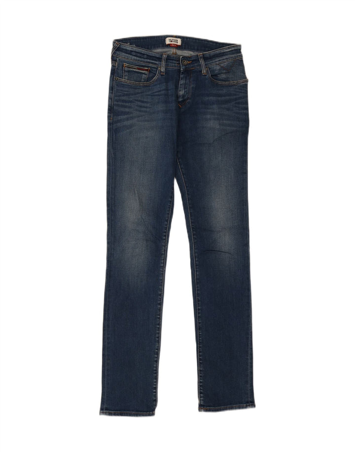 Męskie jeansy slim fit Tommy Hilfiger W30 L34 niebieskie