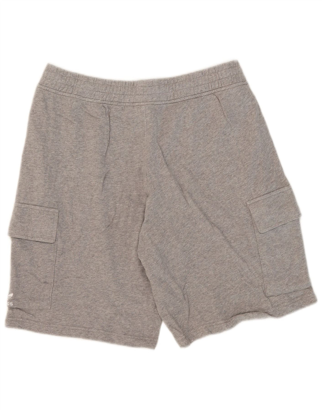 Męskie spodenki sportowe Adidas Cargo, duże, szare, bawełniane