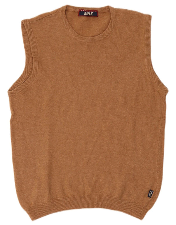 Damski tank top Rifle Heritage Vest UK 12 Średni brązowy wełniany