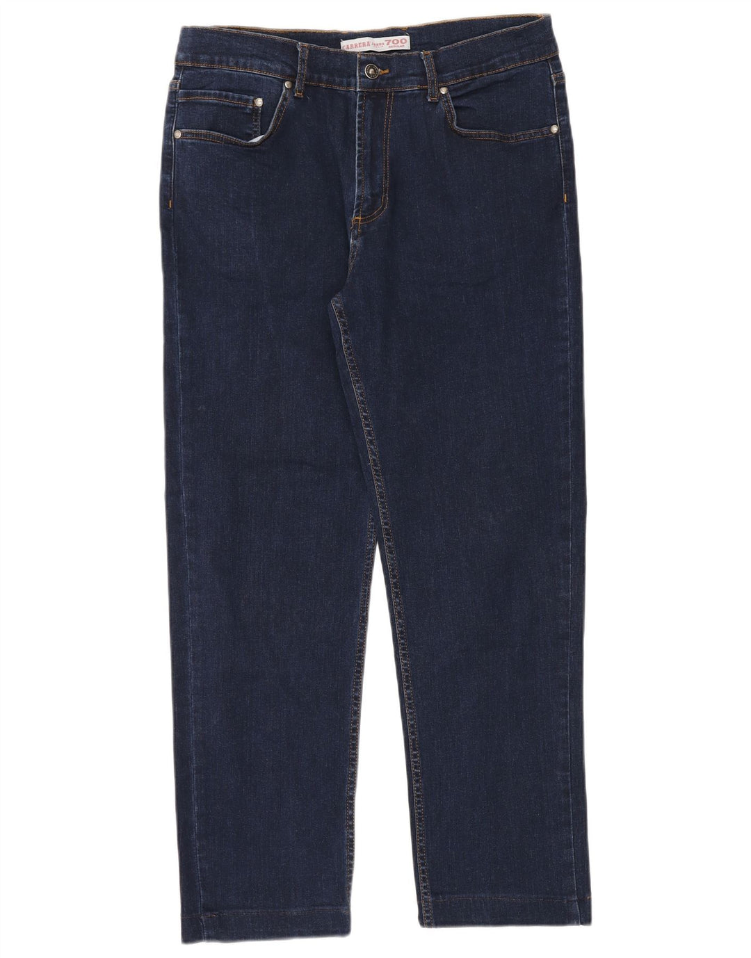 Męskie jeansy Carrera 700 Regular Straight W34 L30 Granatowa bawełna