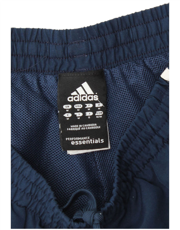 Męskie spodenki sportowe Adidas Climalite, średni granatowy poliester