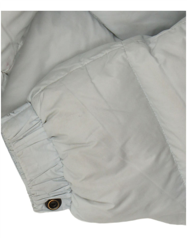 Damska wyściełana kurtka z kapturem Superdry UK 8, mały, niebieski nylon