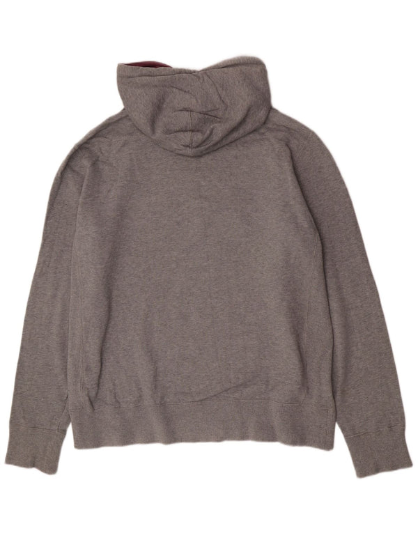 Męska bluza z kapturem Nike z grafiką XL, szara, nakrapiana bawełna