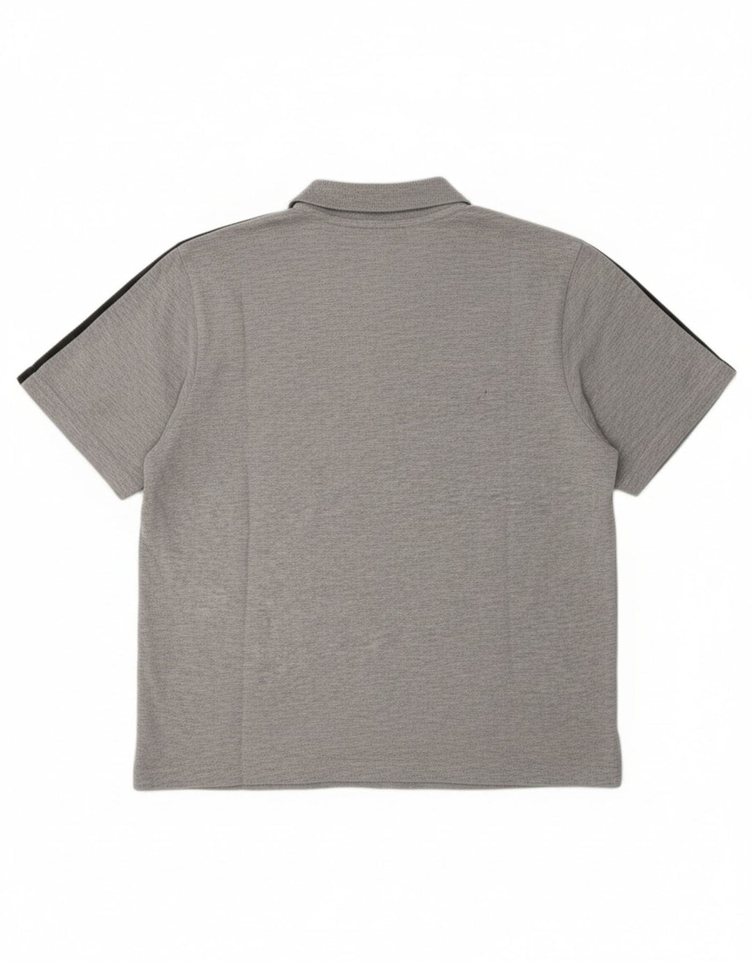 ADIDAS Mens Clima 365 Polo Shirt Large Grey Cotton