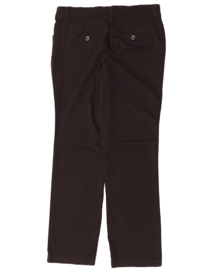 Damskie spodnie codzienne LEE ze średnim stanem i regularnym krojem US 8 Medium W32 L30 czarne