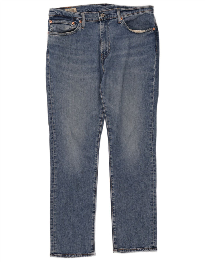 Męskie jeansy Levi's 511 Slim W34 L30 Niebieska bawełna