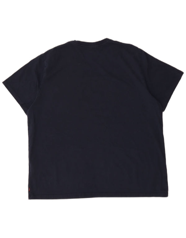Męska koszulka Levi's o standardowym kroju z grafiką, 2XL, granatowa, bawełniana