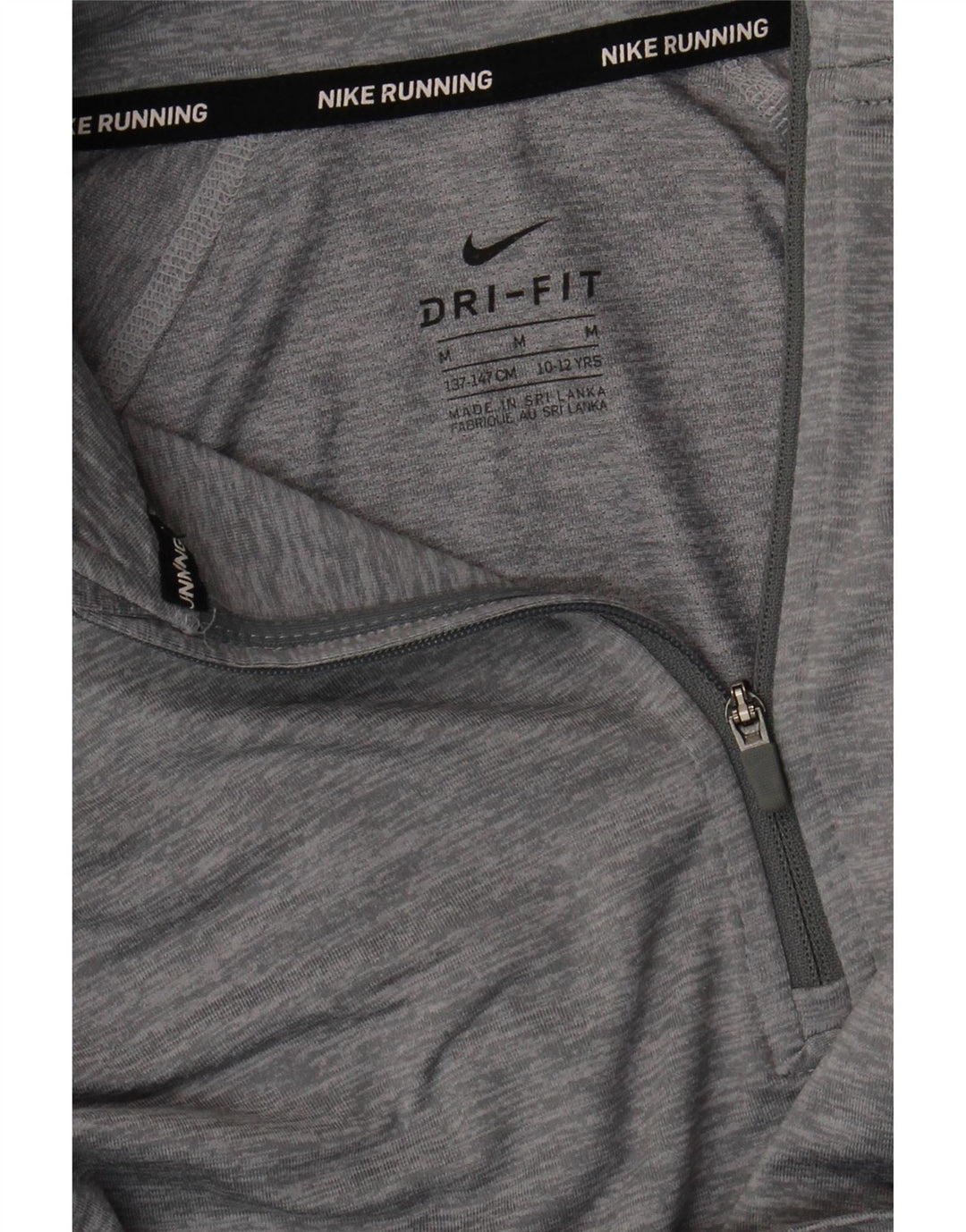 Chłopięcy dres Nike Dri Fit z pulowerem 10-11 lat, średnioszary, nakrapiany