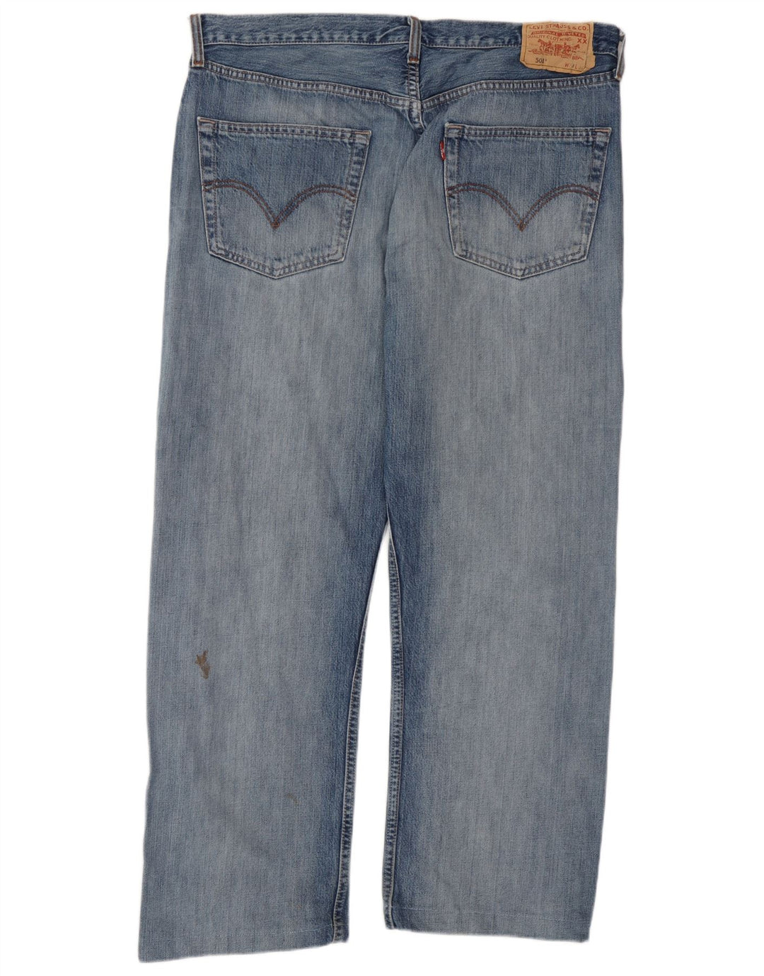 Męskie jeansy Levi's 501 Straight W38 L27 Niebieskie