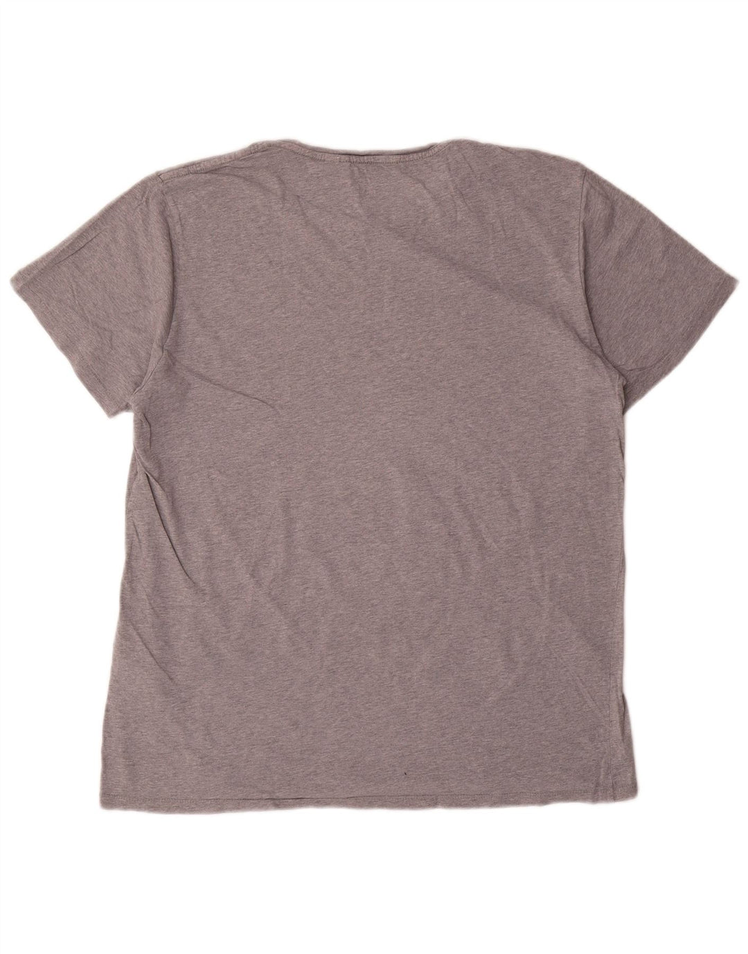 Męski T-shirt z grafiką Levi's, duży, szary, bawełniany