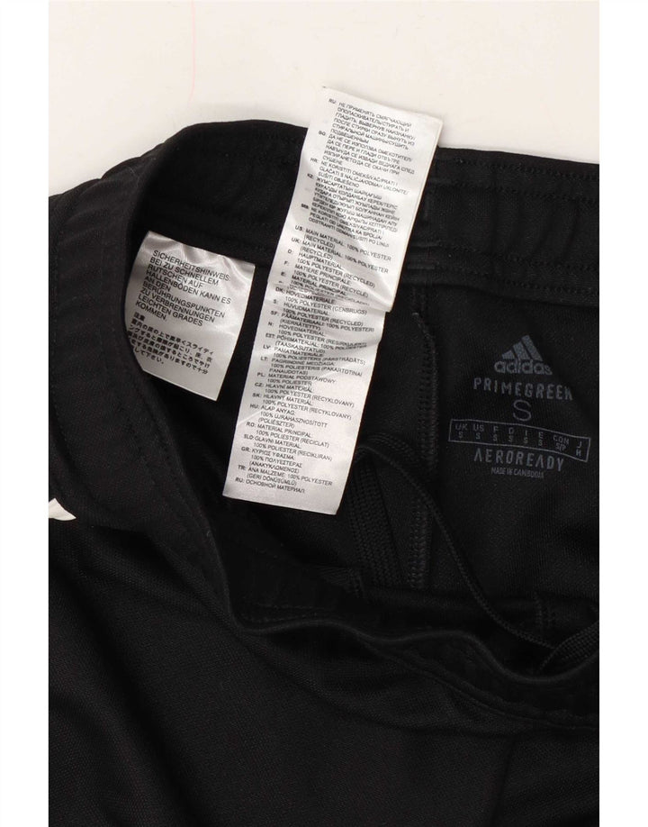 Męskie spodnie dresowe Adidas Aeroready, małe, czarne, poliestrowe