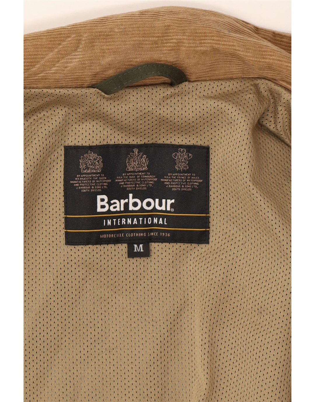 Męska kurtka użytkowa Barbour UK 38, średni khaki, poliester