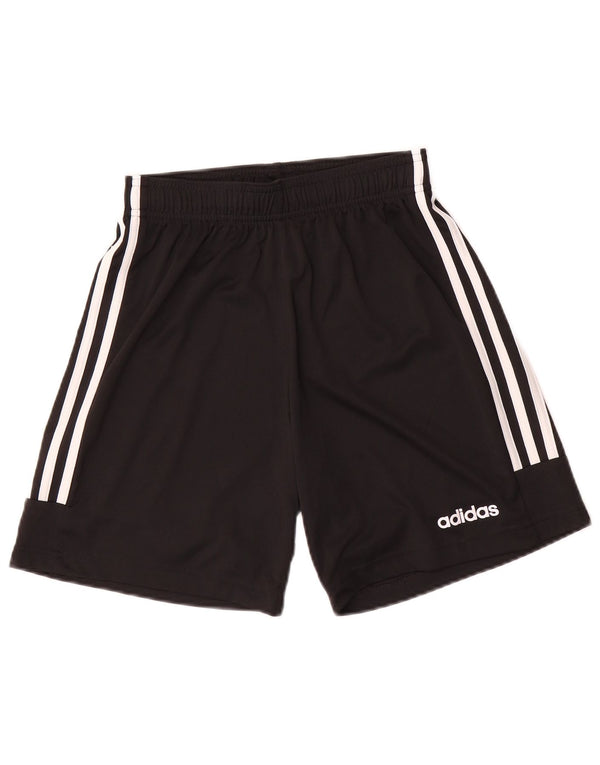 Męskie spodenki sportowe Adidas Climalite, małe, czarne, poliestrowe