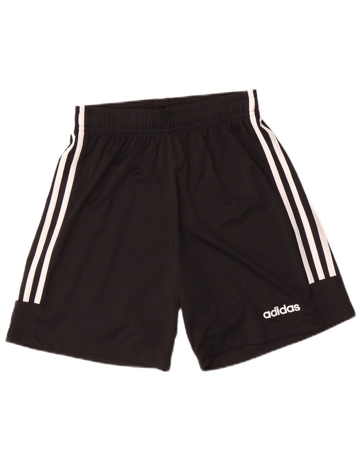 Męskie spodenki sportowe Adidas Climalite, małe, czarne, poliestrowe