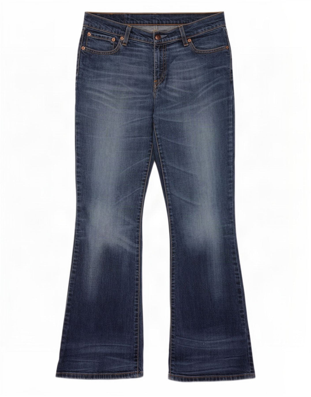 Męskie jeansy Levi's 529 Curvy Bootcut W32 L32 Niebieska bawełna