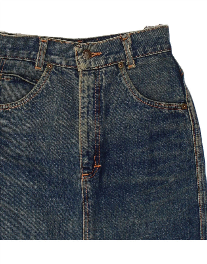 CASUCCI Womens Denim Skirt W24 XS Blue Vintage Casucci and Second-Hand Casucci from Messina Hembry 
