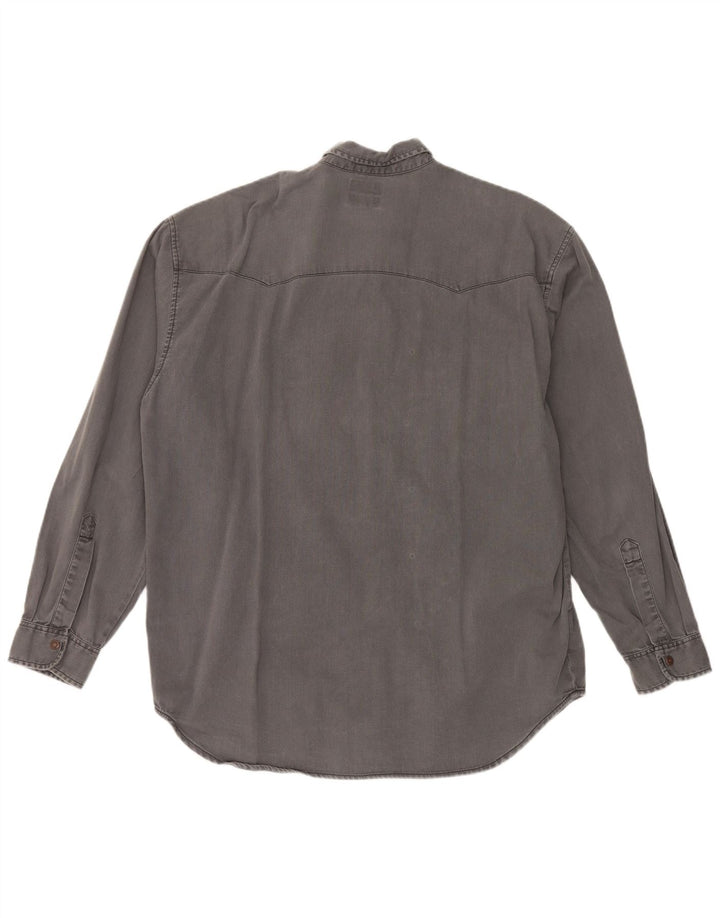 Koszula męska Levi's XL, szara, bawełniana